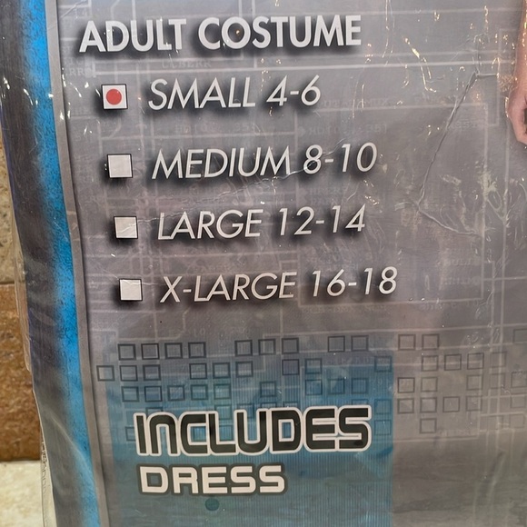 Spirit Adult Costume Wing Girl Dress Mini Halloween Festival Green Size S - Picture 8 of 10